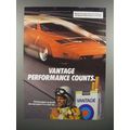1985 Vantage Cigarette Ad - Performance Counts