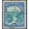 Jamaica 1932 2 1/2d Turquoise Blue and Ultramar...