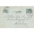 Netherlands 1901 Gorrinchem to Amsterdam 2.5c P...
