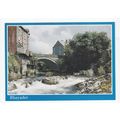 Bridge & River Wye Rhayader Modern Postcard C5954