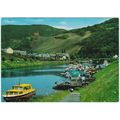 Postcard Bernkastel-Kues, Germany. Yacht Harbou...