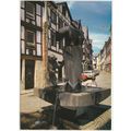 Postcard The Bear Fountain, Bernkastel-Kues an ...