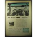 1953 Libbey Owens Ford E-Z-Eye Safety Plate Glass Ad - Put yourself here..