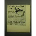 1958 Black Starr & Gorham Pewter Ash Tray Advertisement