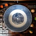 Dessert/Fruit/Sauce Bowl - Currier & Ives by Ro...