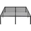 King 18-inch Metal Platform Bed Frame with Unde...