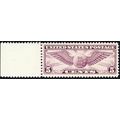 C12, Mint XF NH 5¢ PL# Wings Airmail Stamp * St...