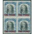 Cook Islands 1931 2d on 1½d black & blue SG93 M...