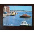 GB Poole Quay Dorset 1997 Salmon used Postcard ...