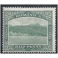 Dominica 1903 SG27 1/2d Green & Grey-Green Wmk ...