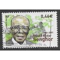 FRA 2002 46c 'L. SEDAR SENGHOR' FINE USED (EBID...