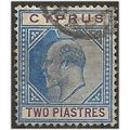 Cyprus 1904 SG65 2pi Blue & Purple Fine Used . ...
