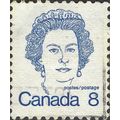 CANADA, Queen Elizabeth II, blue 1974, 8c, #5