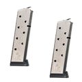 2-PACK Colt 1911 Gov't 45acp 8rd Stainless Bump...