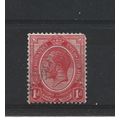 SouthAfrica.SG4b 1d Scarlet (shades).Fine Used....