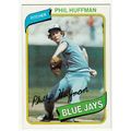 1980 Topps baseball card 142 Phil Huffman – Blu...