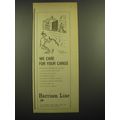 1968 Harrison Line Ad with David Langdon Cartoon