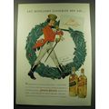 1949 Johnnie Walker Scotch Ad - Let Scotland's ...
