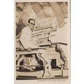 Unidentified Organist Antique Small Photo
