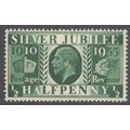 GB Scott 226 - SG453, 1935 Silver Jubilee 1/2d MH*