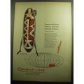 1958 Orient Line Cruise Ad - Largest and fastest liners to Australia
