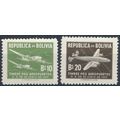 Airport Building Fund Tax: 10b & 20b -Bolivia 1...