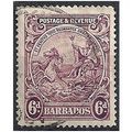 Barbados 1925 SG236 2d Purple Fine Used . . .