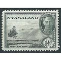 Nyasaland 1945 SG146 1 1/2d Black & Grey-Green ...