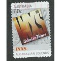 AUS 2013 60c (S/A) 'AUSTRALIAN LEGENDS- INXS' F...