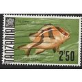 TANZANIA 1967/1973 SG 154a - fine used (o) - FISH