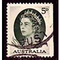 Australia 1963 Queen Elizabeth QE II 5d Used Bk...