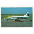 Aviation INTER QUEBEC CONVAIR CV-580 Postcard b...