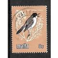 MALTA 1981 BIRDS 8c SARDINIAN WARBLER SG 656 FI...