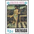 GRENADA, Easter, Blood of the Redeemer, Giovanni Bellini, brown 1975, ½c