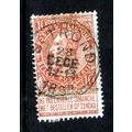 BELGIUM 1893 SG82 10c ORANGE BROWN FINE USED #7