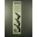 1980 Colt Handguns Ad - Unrivaled