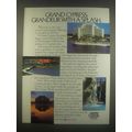 1985 Hyatt Regency Grand Cypress Resort Ad - Grandeur