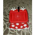 DISNEY DISNEYLAND MINNIE MOUSE SKIRT SHAPED BOW...
