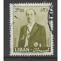 LEBANON 196O 2p.50 OLIVE PRESIDENT CHEHAB SG 65...