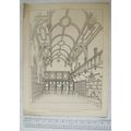 1907 photo-litho Hall of the Charterhouse, London