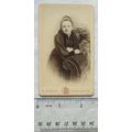 Carte-de-visite B. Rhodes, Gloucester - lady