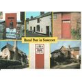Rural Post In Somerset Postcard 1981 + FDI SHS