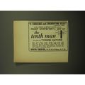 1960 The Tenth Man Play Ad - A Fabulous and Enchanting Play!