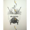 Algiers, Algeria, Coat Of Arms, Book Illustrati...