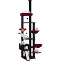 Hebly Cat Tree 92.5-104.3 Inches with Hammock, ...