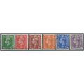 1941 Light Colours Set SG485-490 Mounted Mint . ..