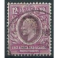 East Africa & Uganda Prot 1907 SG38 12c Dull & ...