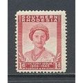 SouthernRhodesia.SG64 1d Queen Elizabeth.Mounte...