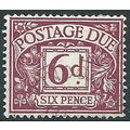 1959 D63 6d Purple Postage Due Very Fine Used ..