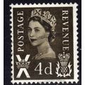 Scotland GB 1968 4d Olive Sepia SG S 9 ( A661 )